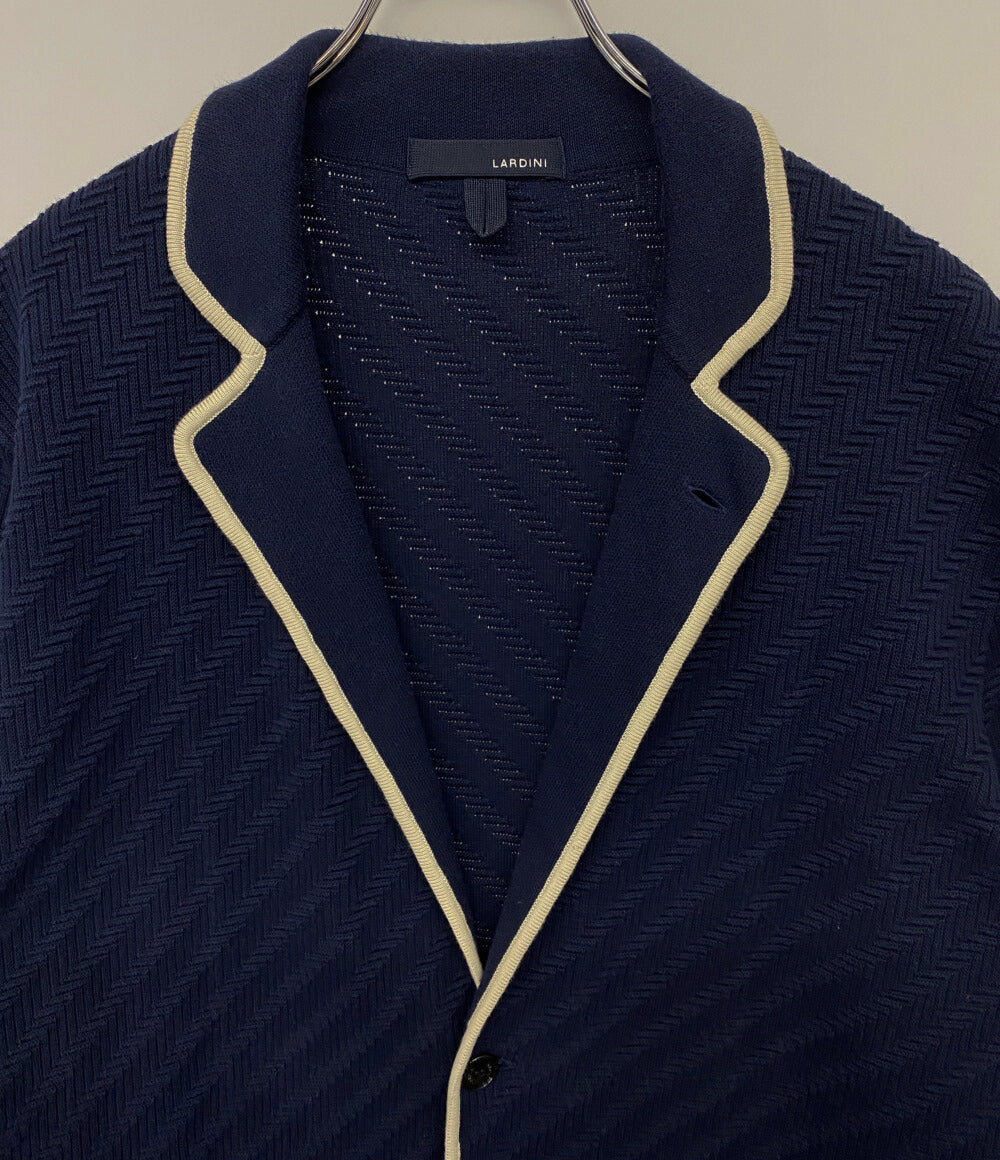 LARDINI JRLJM67 テーラードニットジャケット メンズ SIZE L ラルディーニ