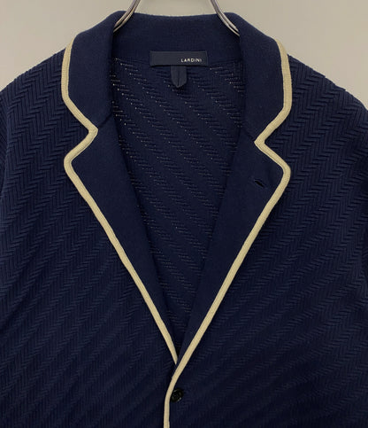 LARDINI JRLJM67 テーラードニットジャケット メンズ SIZE L ラルディーニ