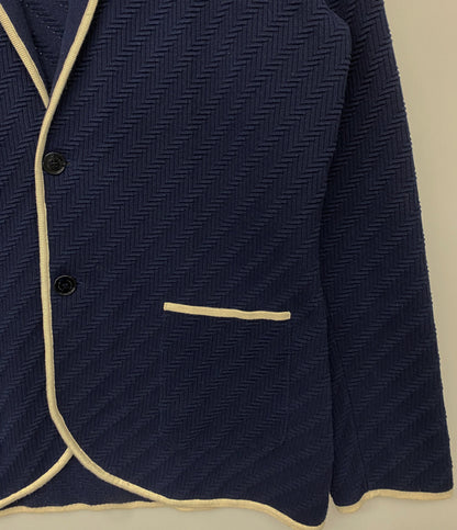 LARDINI JRLJM67 テーラードニットジャケット メンズ SIZE L ラルディーニ