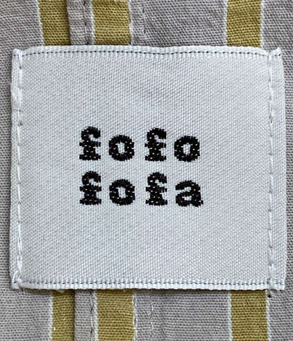 fofo fofa フォフォフォファ 長袖シャツ LEI BLOUSE レディース SIZE F