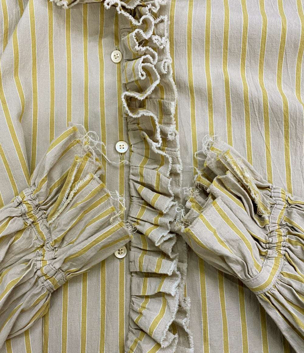 fofo fofa フォフォフォファ 長袖シャツ LEI BLOUSE レディース SIZE F