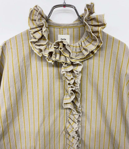 fofo fofa フォフォフォファ 長袖シャツ LEI BLOUSE レディース SIZE F
