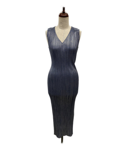 PLEATS PLEASE ノースリーブワンピース PP89-JH416 レディース SIZE 2 プリーツプリーズ