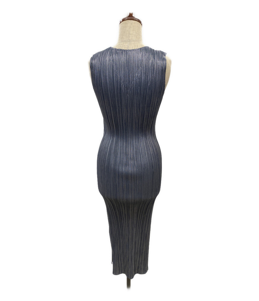 PLEATS PLEASE ノースリーブワンピース PP89-JH416 レディース SIZE 2 プリーツプリーズ