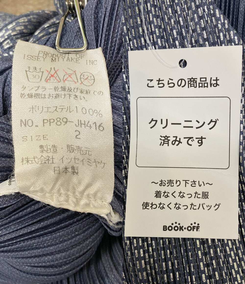 PLEATS PLEASE ノースリーブワンピース PP89-JH416 レディース SIZE 2 プリーツプリーズ