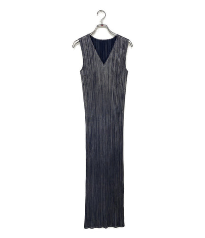 PLEATS PLEASE ノースリーブワンピース PP89-JH416 レディース SIZE 2 プリーツプリーズ