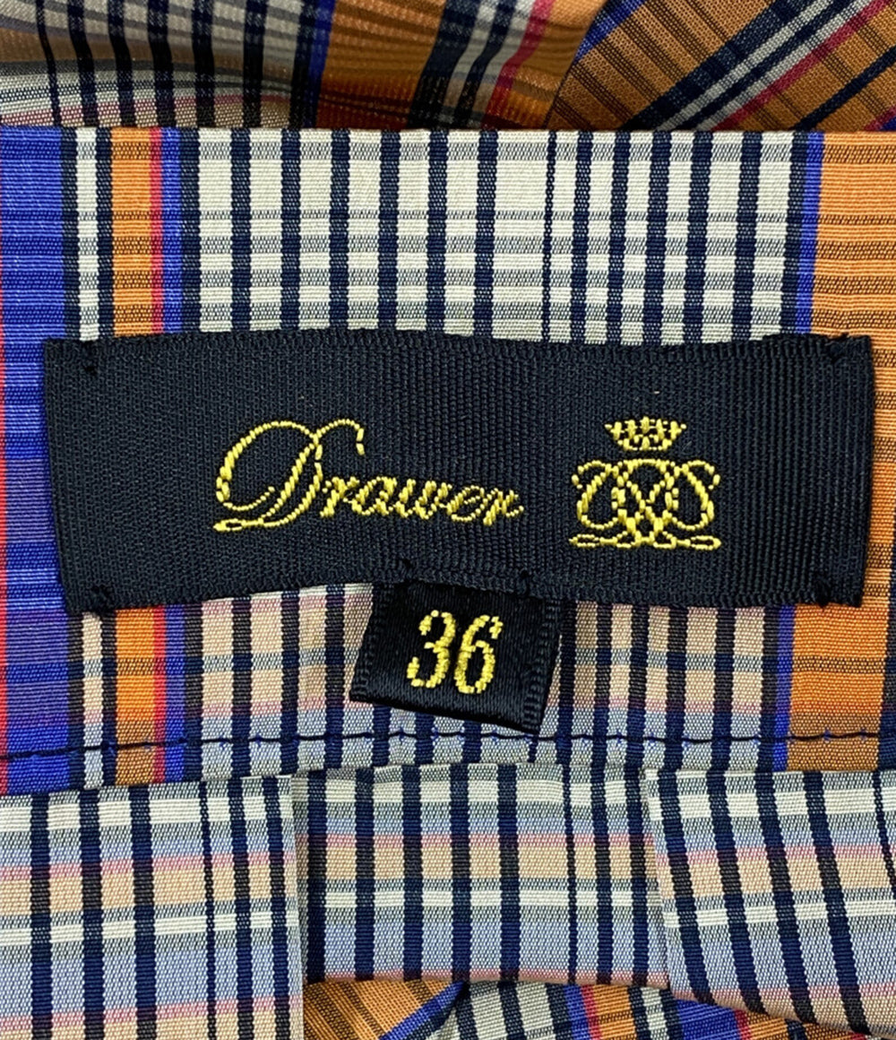 Drawer スカート マドラスチェック マルチカラー 6524-299-1424 レディース SIZE 36 ドゥロワー