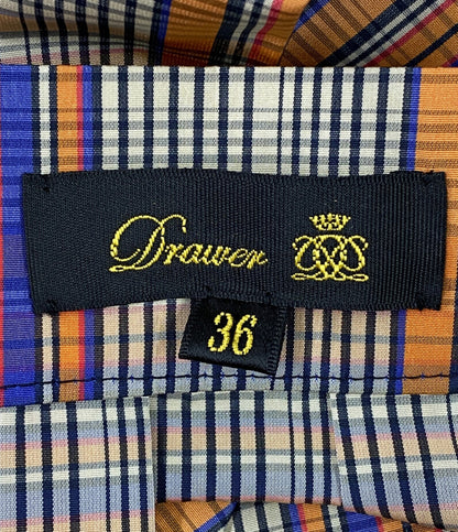 Drawer スカート マドラスチェック マルチカラー 6524-299-1424 レディース SIZE 36 ドゥロワー