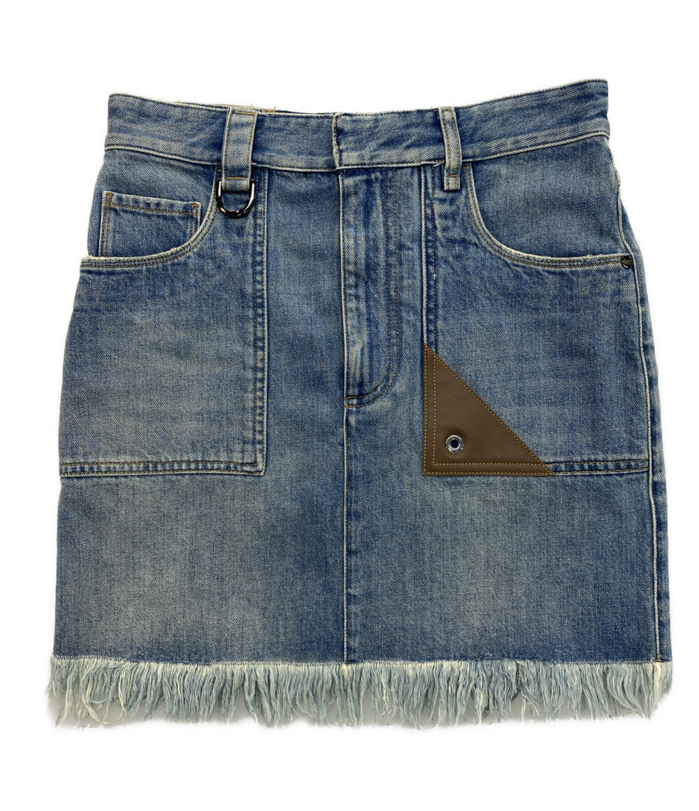 FENDI デニムスカート FLQ565 ANQ7 レディース SIZE 38 フェンディ