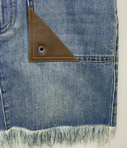 FENDI デニムスカート FLQ565 ANQ7 レディース SIZE 38 フェンディ