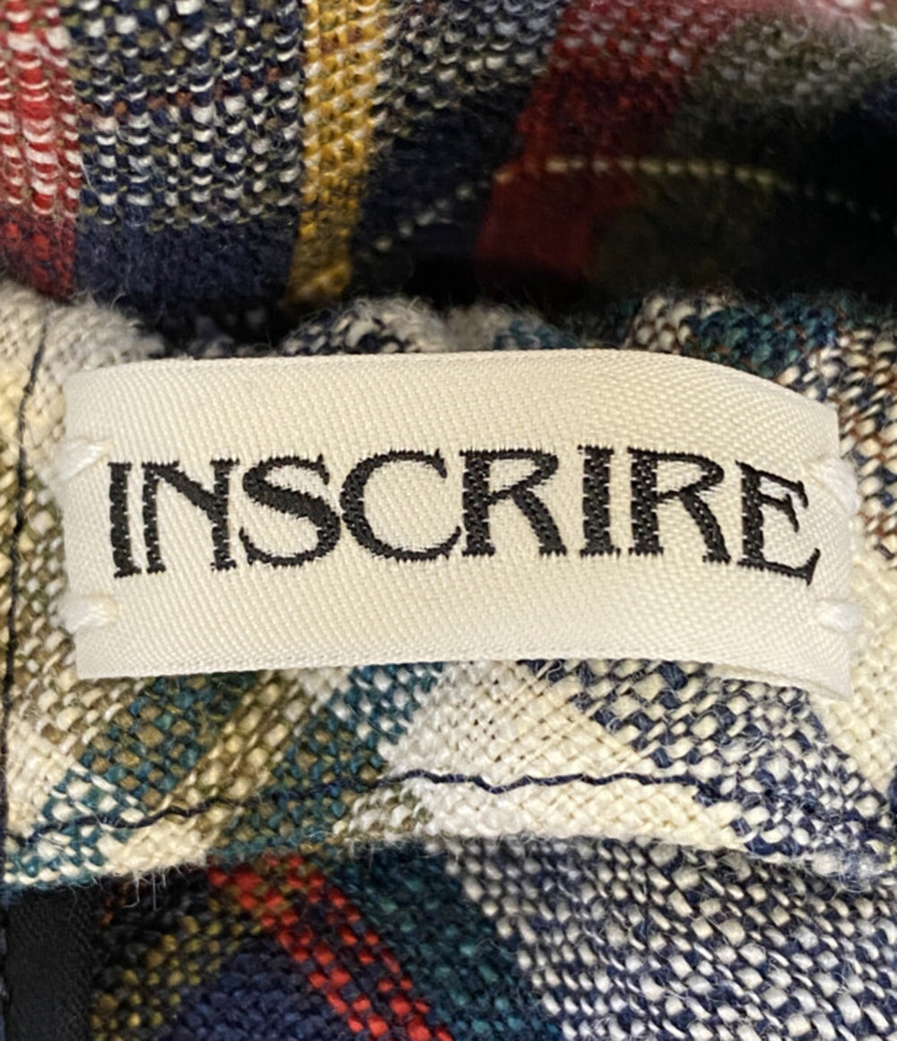 INSCRIRE アンスクリア ノースリーブワンピース レディース SIZE -