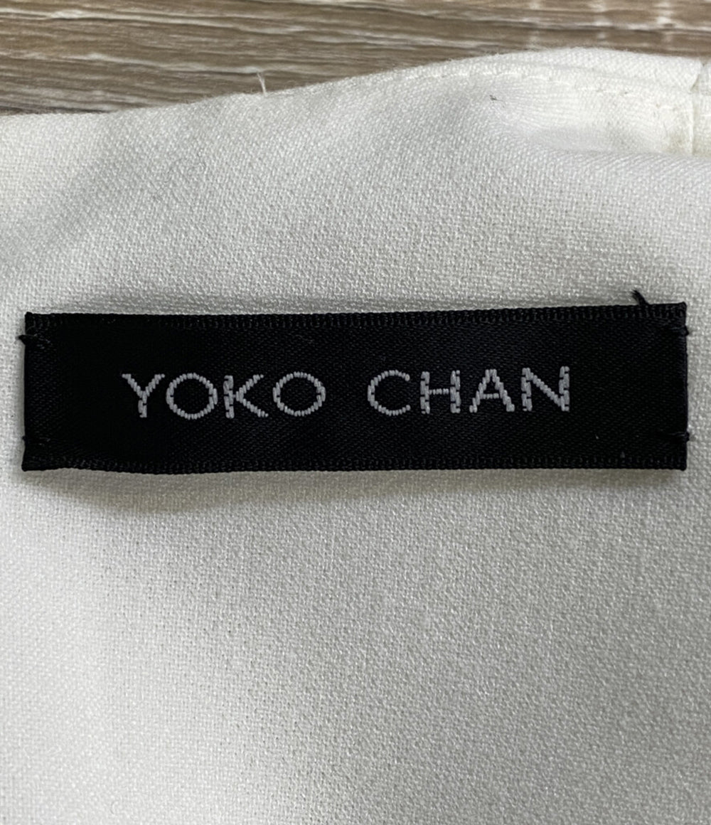 YOKO CHAN カットソー ホワイト パール YCB-218-092 レディース SIZE 36 ヨーコチャン
