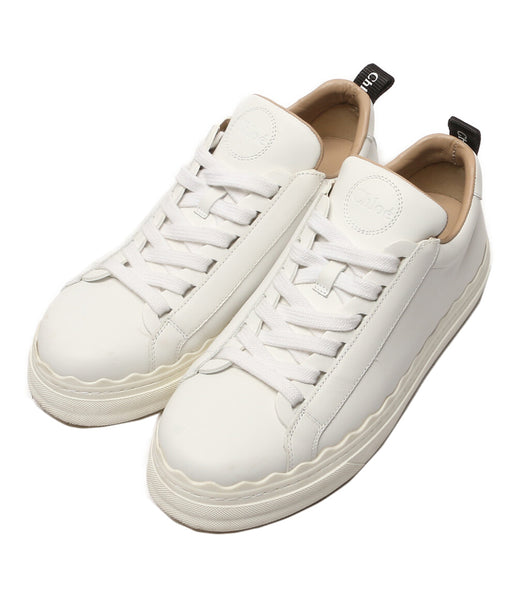 クロエ　スニーカー　オレンジ　ベージュ　38 Chloe スニーカー CHC19S10842 レディース SIZE 38 クロエ – Rehello