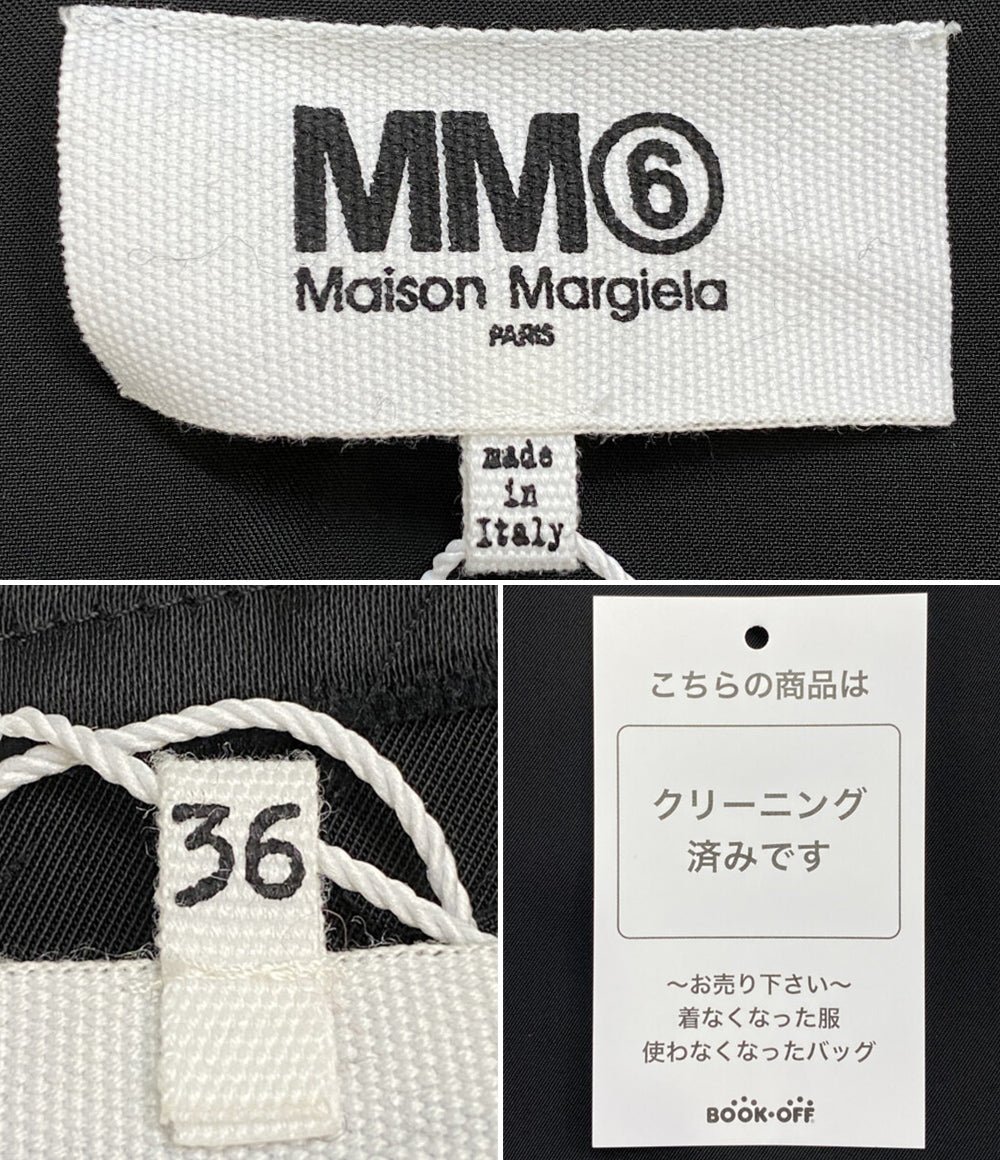 Maison Margiela S52CT0678 カットオフフレンチスリーブワンピース レディース SIZE 36 メゾンマルジェラ