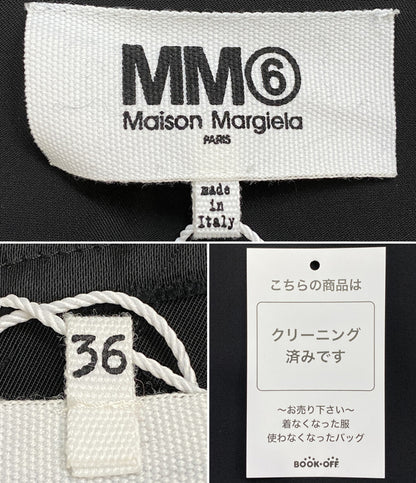 Maison Margiela S52CT0678 カットオフフレンチスリーブワンピース レディース SIZE 36 メゾンマルジェラ