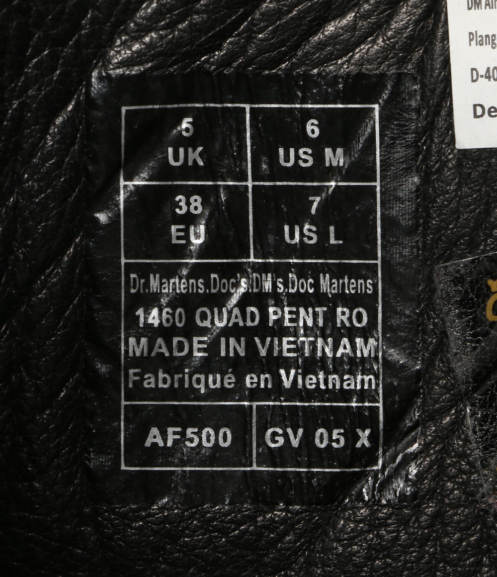 Dr.Martens ブーツ ×Rick Owens PENT RO 1460QUAD レディース SIZE 38 ドクターマーチン