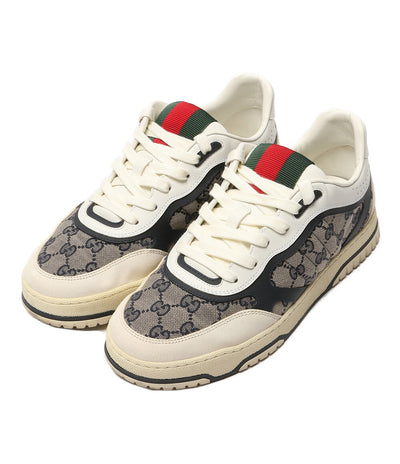 GUCCI スニーカー オリジナルGGキャンバス・リウェブ 787476 メンズ SIZE 8.5 グッチ