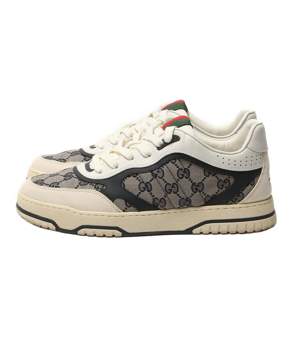 GUCCI スニーカー オリジナルGGキャンバス・リウェブ 787476 メンズ SIZE 8.5 グッチ