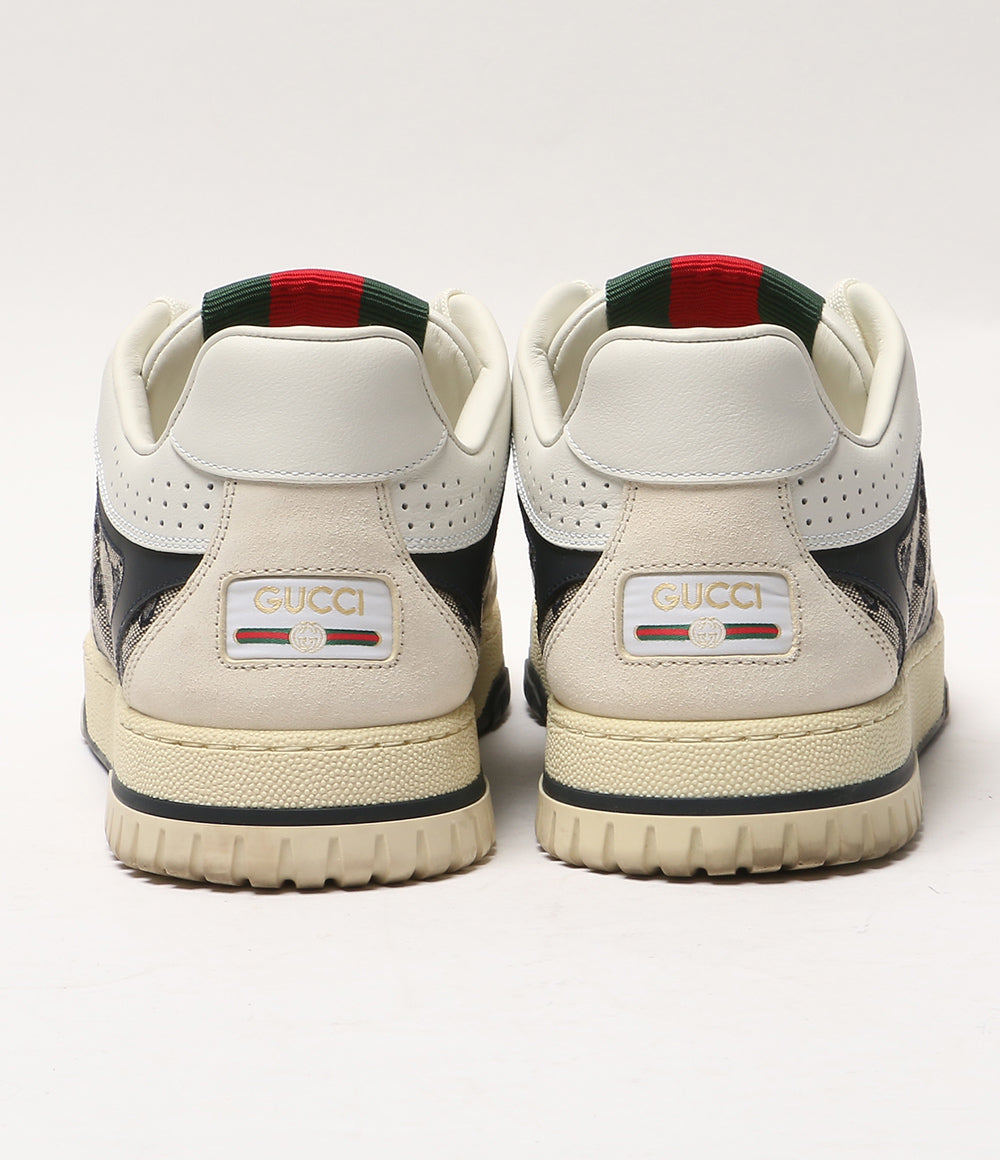 GUCCI スニーカー オリジナルGGキャンバス・リウェブ 787476 メンズ SIZE 8.5 グッチ