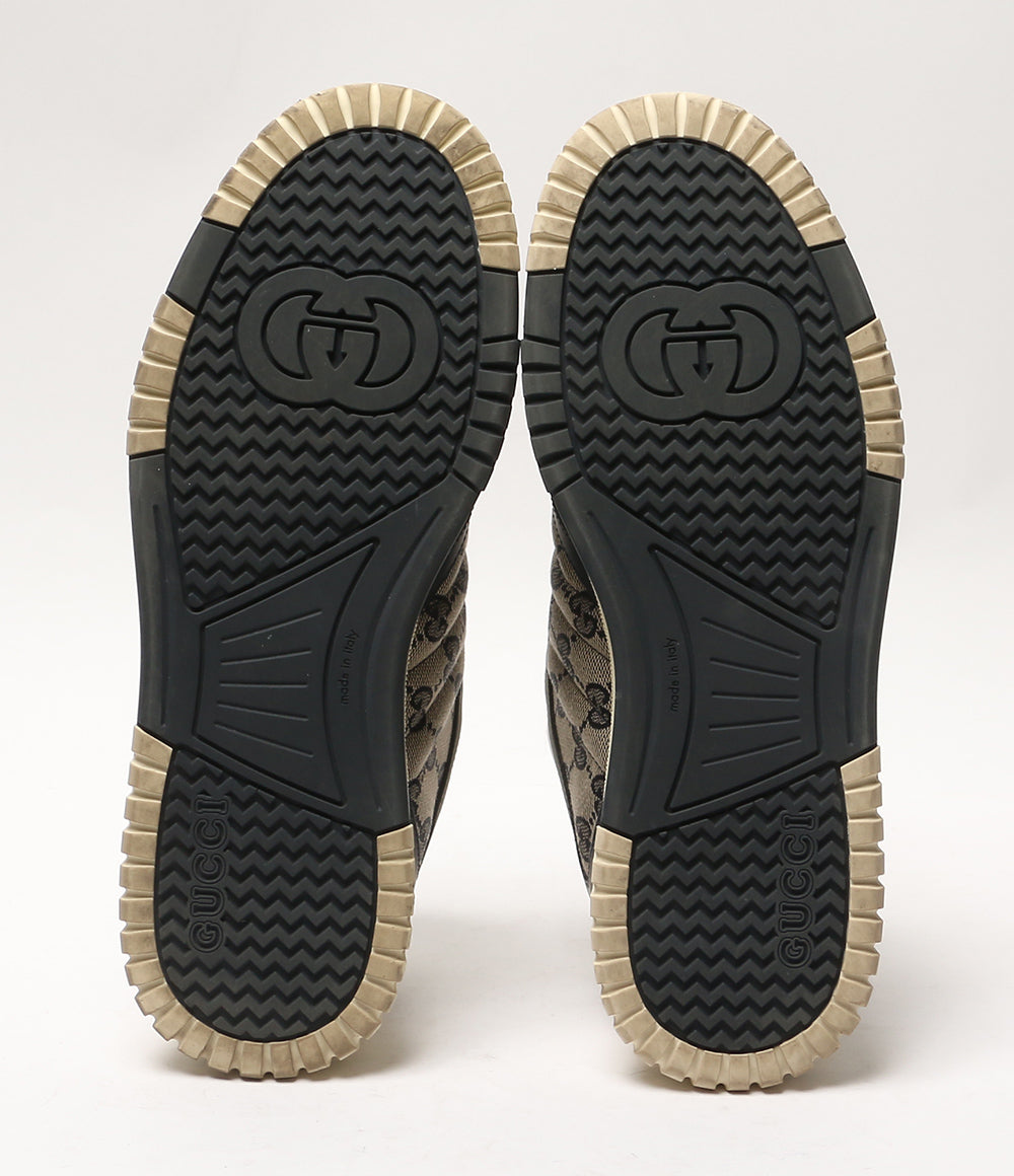 GUCCI スニーカー オリジナルGGキャンバス・リウェブ 787476 メンズ SIZE 8.5 グッチ