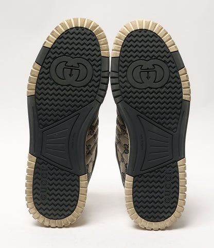 GUCCI スニーカー オリジナルGGキャンバス・リウェブ 787476 メンズ SIZE 8.5 グッチ