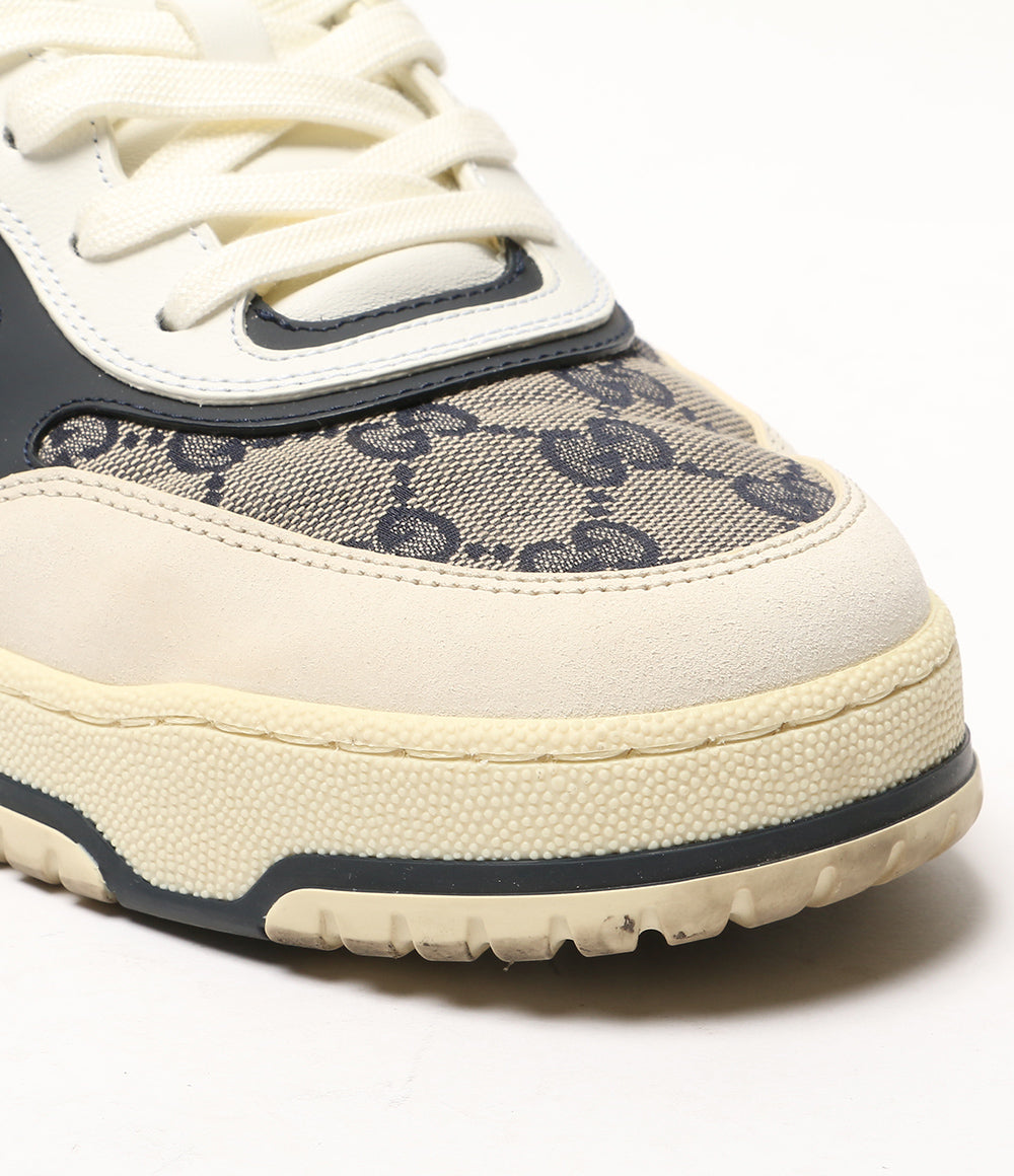 GUCCI スニーカー オリジナルGGキャンバス・リウェブ 787476 メンズ SIZE 8.5 グッチ