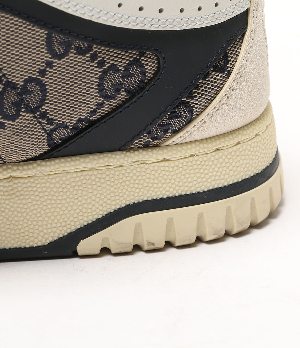 GUCCI スニーカー オリジナルGGキャンバス・リウェブ 787476 メンズ SIZE 8.5 グッチ