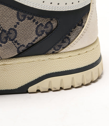GUCCI スニーカー オリジナルGGキャンバス・リウェブ 787476 メンズ SIZE 8.5 グッチ