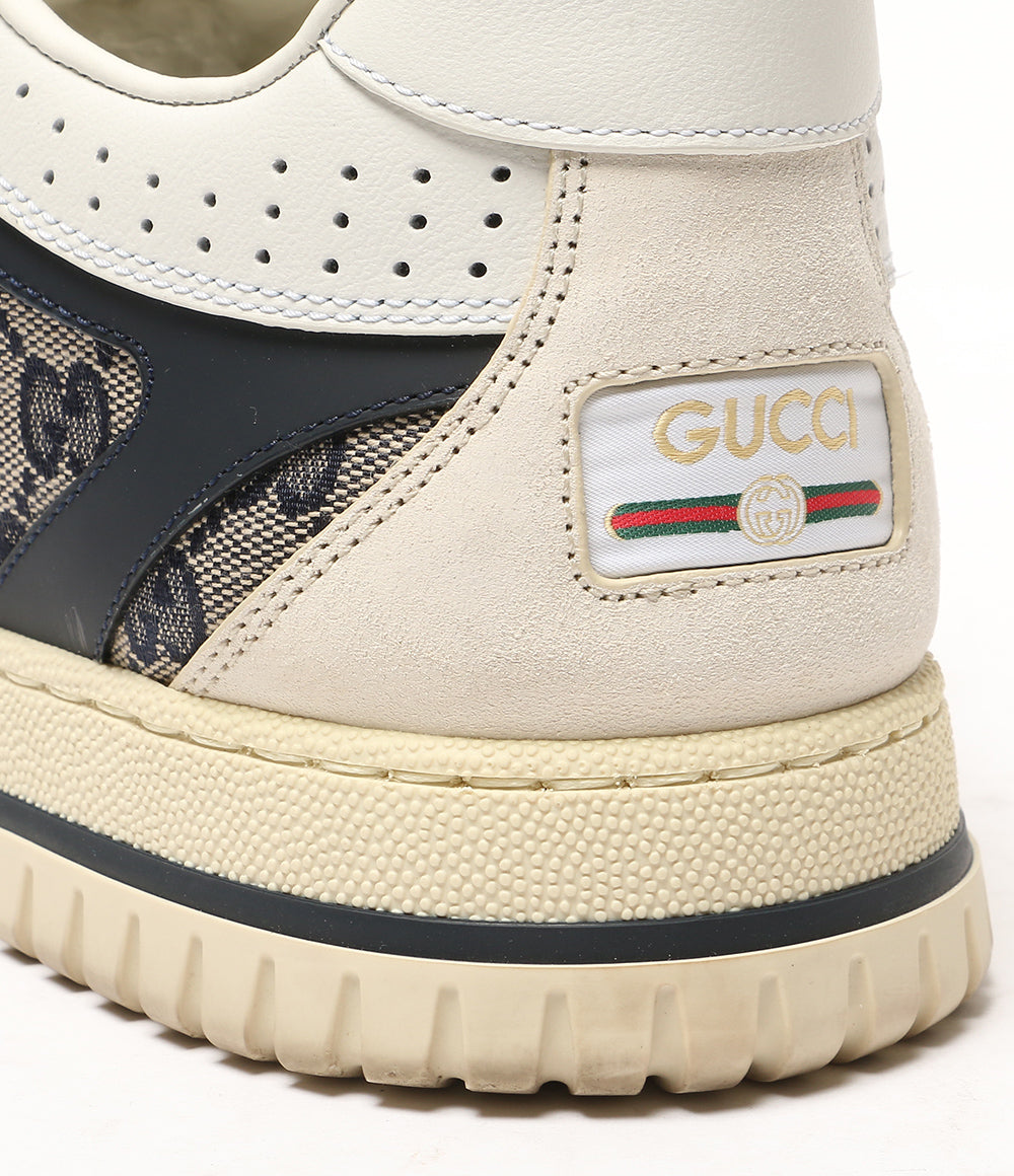 GUCCI スニーカー オリジナルGGキャンバス・リウェブ 787476 メンズ SIZE 8.5 グッチ