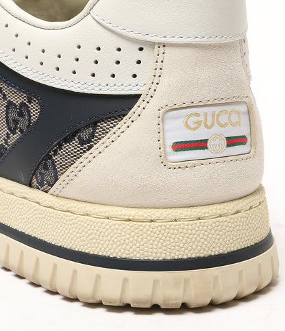 GUCCI スニーカー オリジナルGGキャンバス・リウェブ 787476 メンズ SIZE 8.5 グッチ