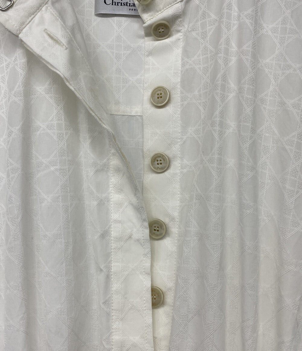 Christian Dior 半袖ワンピース Dior Belted Macrocannage Dress