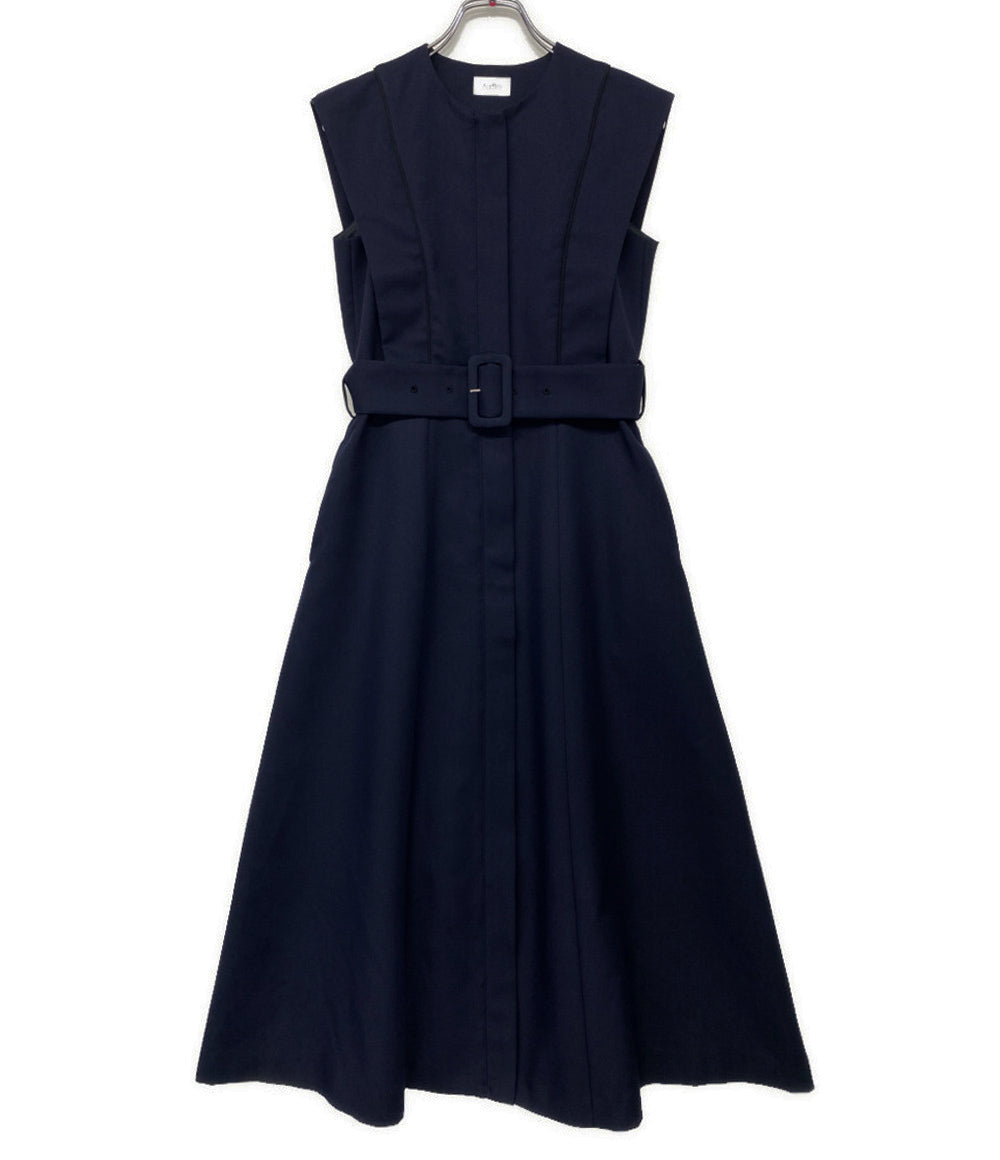 Audire ノースリーブワンピース ブルー audire アウディーレ ノースリーブワンピース Palace cape dress