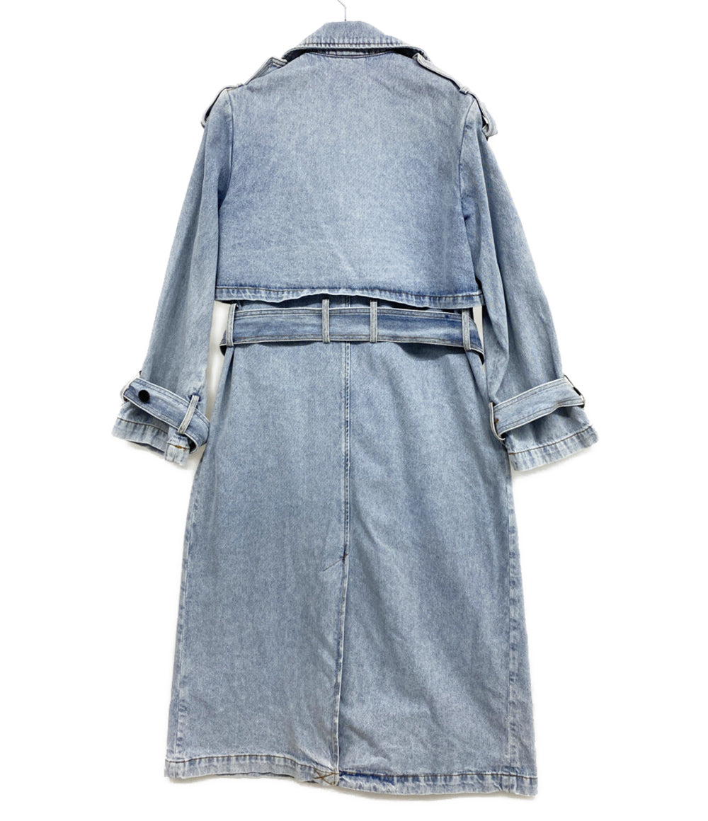 Desigual デニムトレンチコート 25swedx0 レディース SIZE S デジグアル