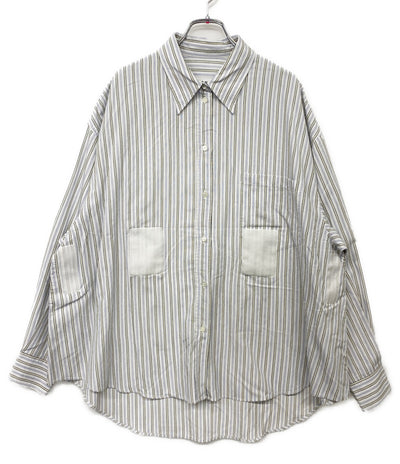 MM6 長袖シャツ S52DL0147 マジックテープ レディース SIZE S エムエムシックス