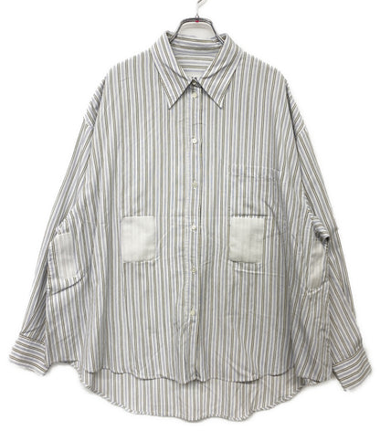 MM6 長袖シャツ S52DL0147 マジックテープ レディース SIZE S エムエムシックス
