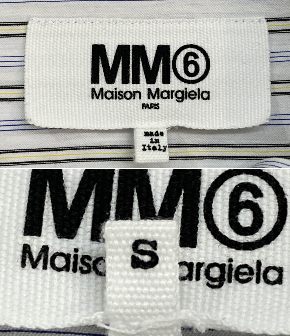 MM6 長袖シャツ S52DL0147 マジックテープ レディース SIZE S エムエムシックス