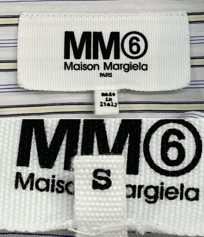 MM6 長袖シャツ S52DL0147 マジックテープ レディース SIZE S エムエムシックス