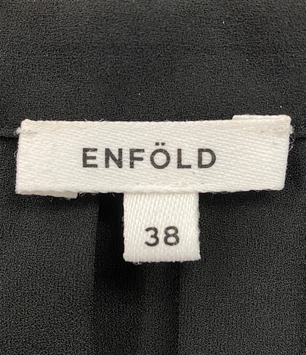 ENFOLD 半袖シャツ 300GS230-2530 23SS レディース SIZE 38 エンフォルド