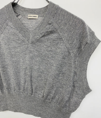 INSCRIRE アンスクリア ニットベスト 24SS-K2 レディース SIZE M