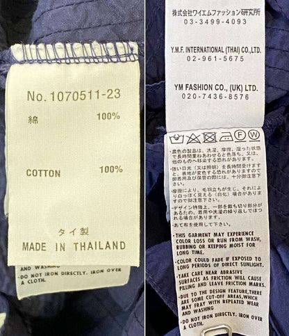 YACCOMARICARD シャツ長袖ワンピース プリーツ ネイビー 1070511 23 レディース SIZE 1 ヤッコマリカルド