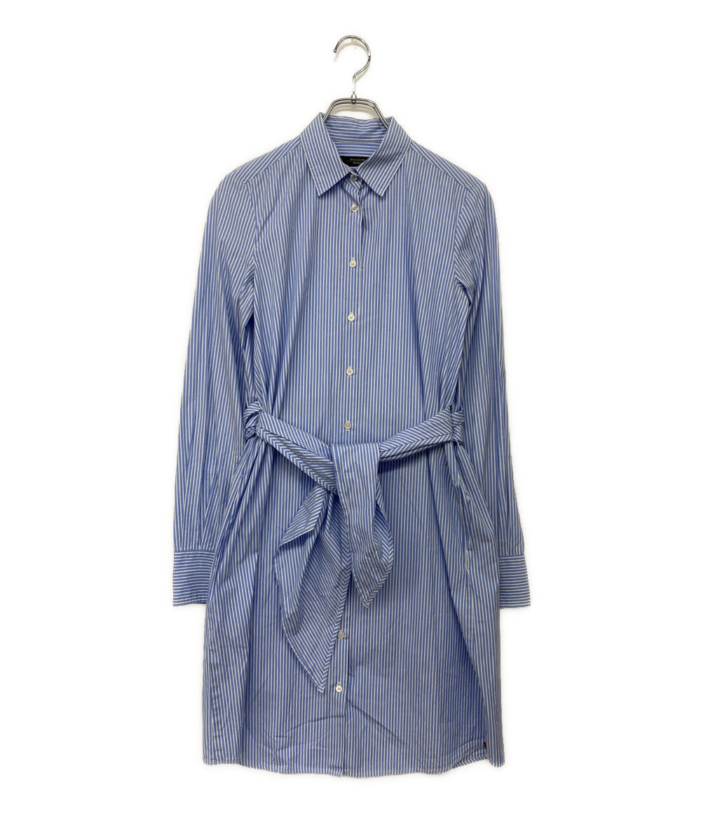 MAX MARA シャツワンピース 七分袖 ブラック レディース SIZE 40 MAX MARA シャツワンピース 七分袖 ブラック レディース SIZE 40