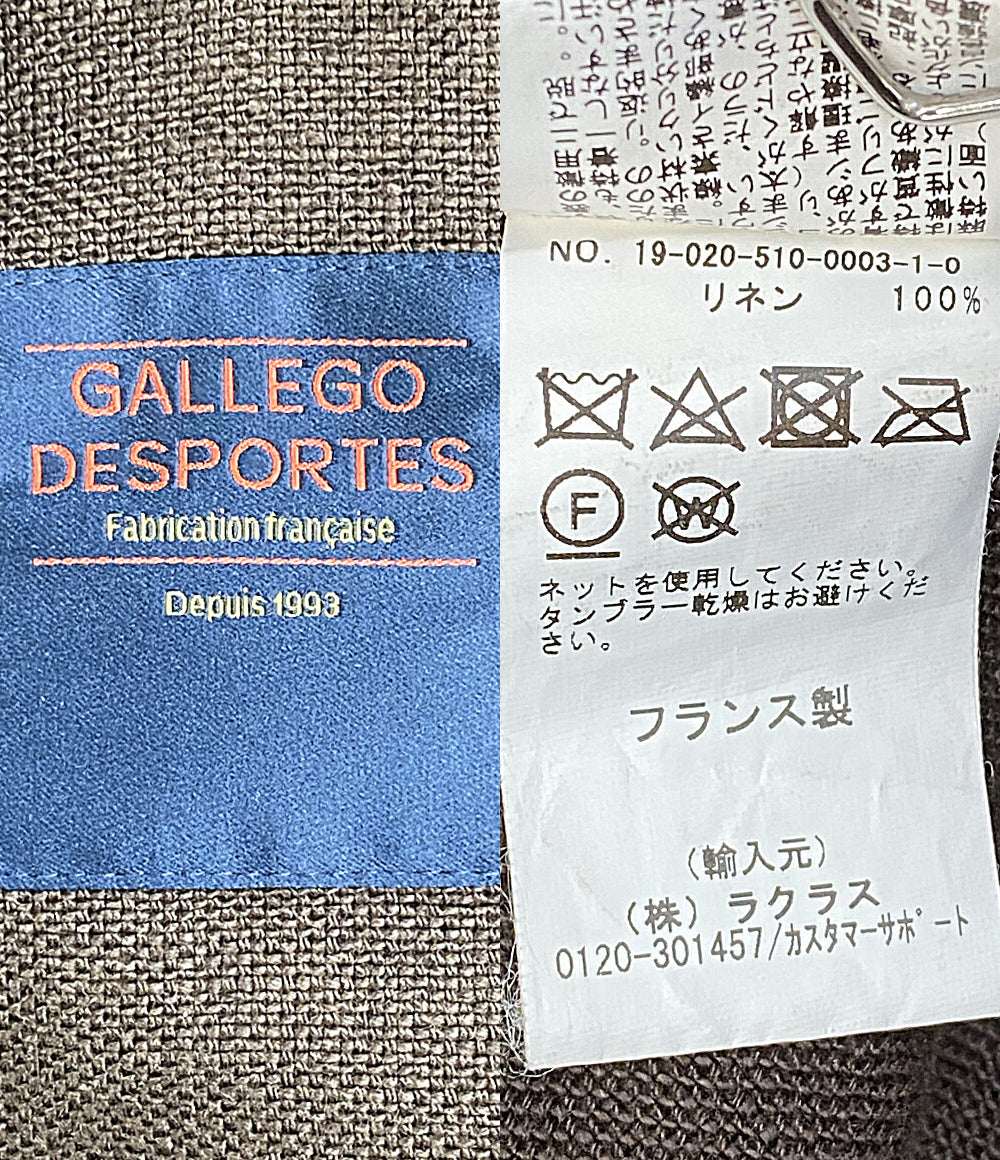 GALLEGO DESPORTES ギャレゴ・デスポート リネンコート ブラウン 19-020-510-0003-1-0 メンズ SIZE -