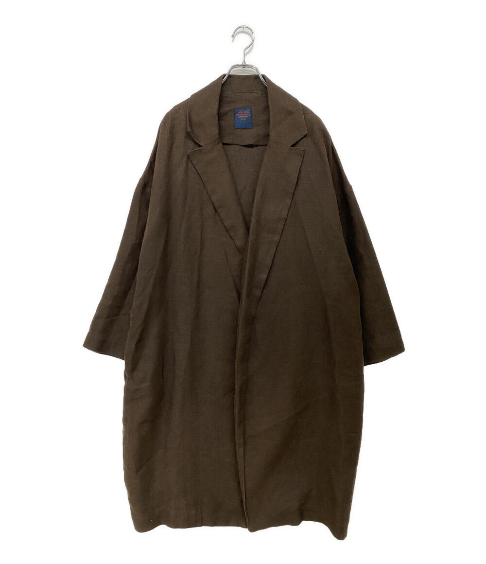 GALLEGO DESPORTES ギャレゴ・デスポート リネンコート ブラウン 19-020-510-0003-1-0 メンズ SIZE -