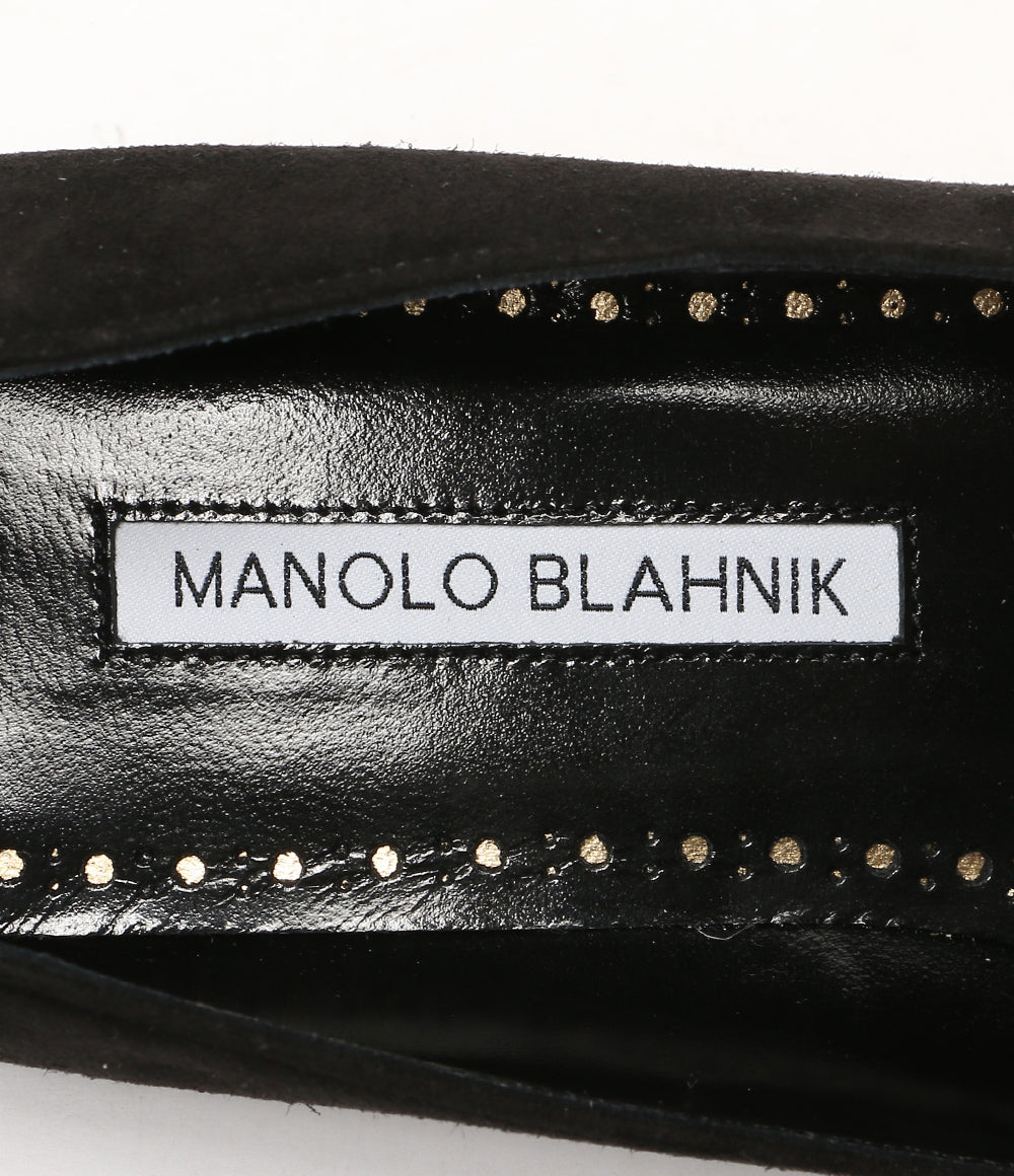 MANOLO BLAHNIK パンプス ハンギシ パール レディース SIZE 35 マノロブラニク