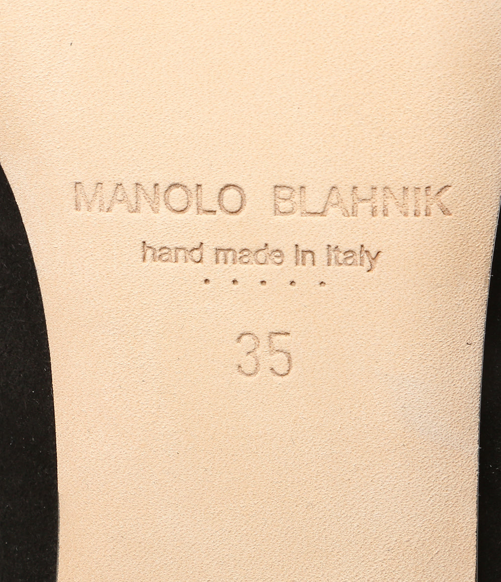 MANOLO BLAHNIK パンプス ハンギシ パール レディース SIZE 35 マノロブラニク