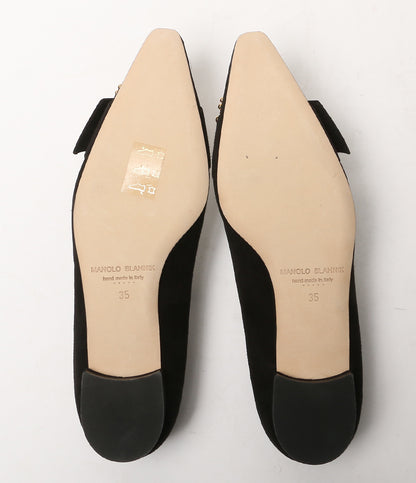 MANOLO BLAHNIK パンプス ハンギシ パール レディース SIZE 35 マノロブラニク
