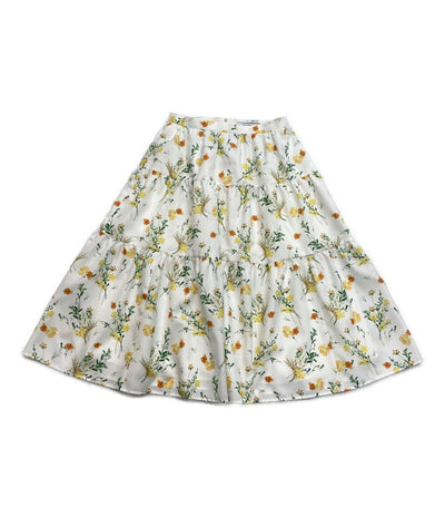 FOXEY NEW YORK スカート 花柄 切替 45276 Spring Garden レディース SIZE 38 フォクシー ニューヨーク