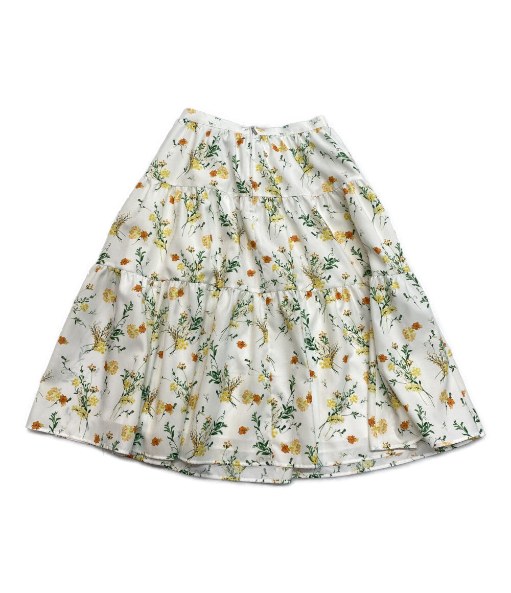 FOXEY NEW YORK スカート 花柄 切替 45276 Spring Garden レディース