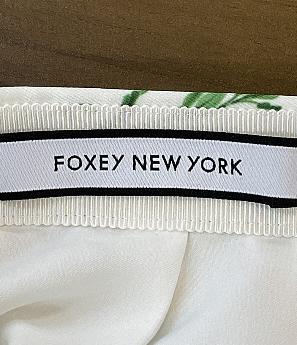 FOXEY NEW YORK スカート 花柄 切替 45276 Spring Garden レディース
