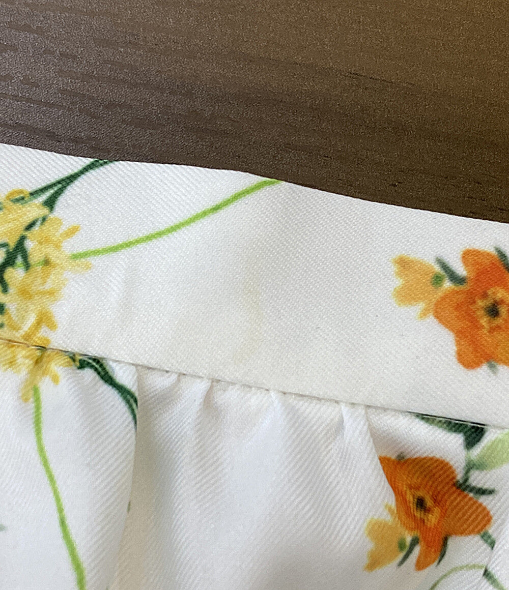 FOXEY NEW YORK スカート 花柄 切替 45276 Spring Garden レディース